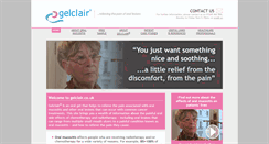 Desktop Screenshot of gelclair.co.uk